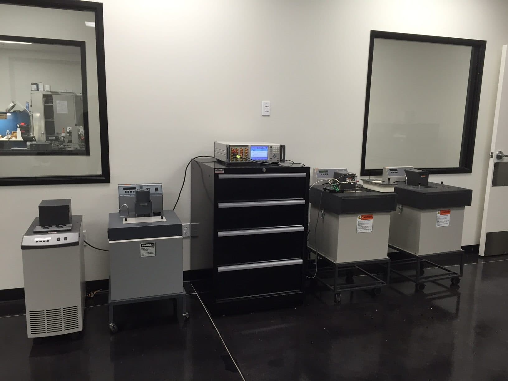 Temperature reference instrumentation for chamber mapping